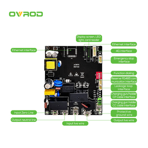 Ovrod พาวเวอร์แบงค์แบบกำหนดเองได้พร้อมดีไซน์ลำโพงแบบ LED 48โวลต์แผงวงจร PCB และ PCBA สำหรับรถยนต์ - Product Image 5