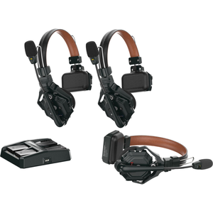 Sistema di interfono Wireless Full-Duplex Pro-3S Solidcom C1 con 3 cuffie Broadcast Intercom - Product Image 1