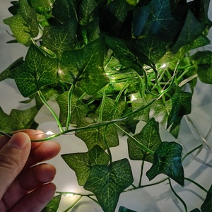 Indoor Outdoor Home Niederspannung LED Dekoration Hellgrün Ivy Vine Wasserdichte Batterie Box Lichterketten mit Fernbedienung - Product Image 6