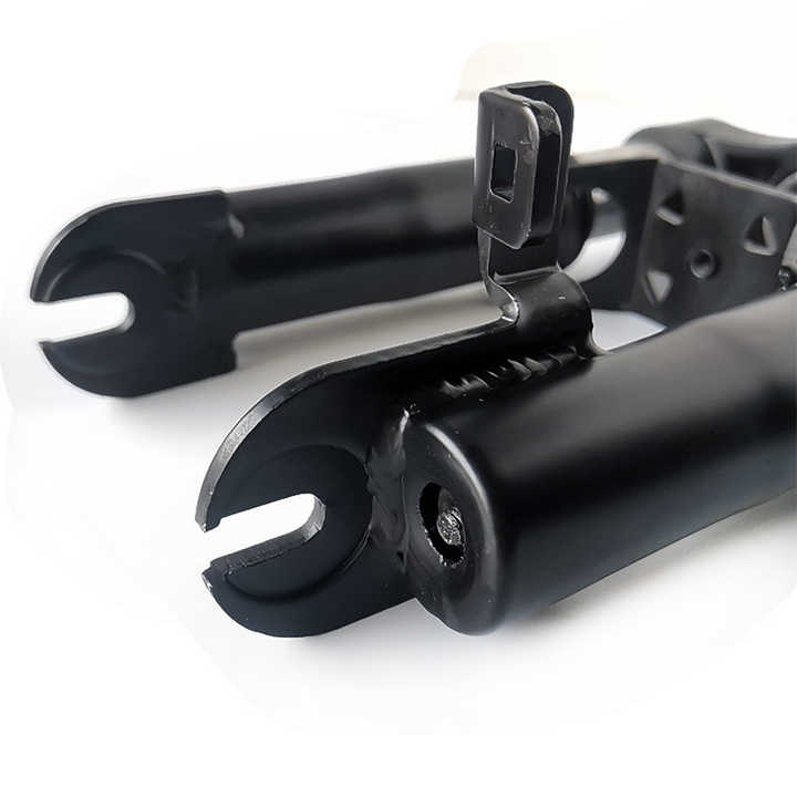 10-Inch Electric Scooter Hydraulic Shock Absorber Kit Metal Front Fork Scooter Suspension Accessories for MAX G30 Scooter