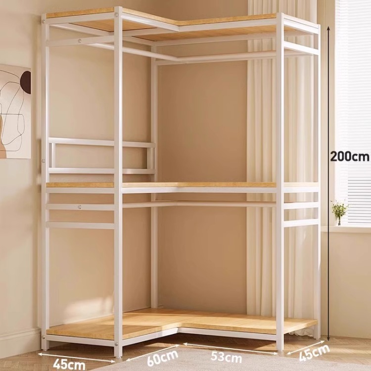 The corner model is minimalist white