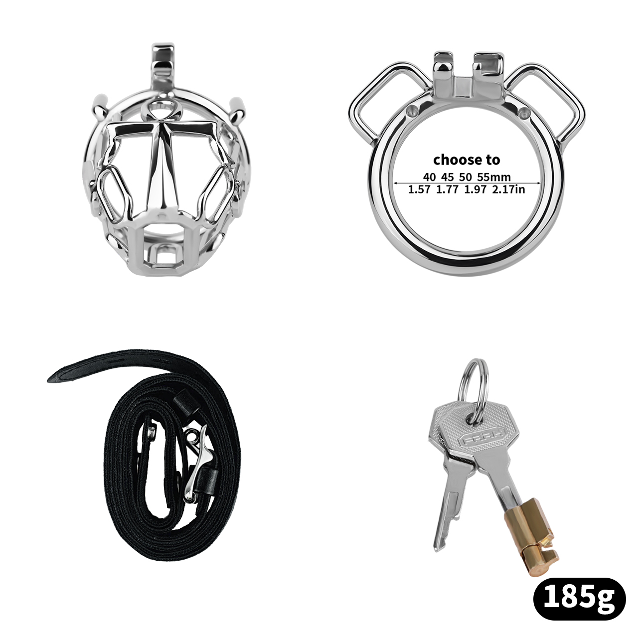 Bague ronde en argent
