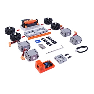 WEEEMAKE4WD Micro Bit V2/mPython Board Mecanum Roboter Auto Set Programmierung CAR Toy Education & Maker Boards für Kinder - Product Image 5