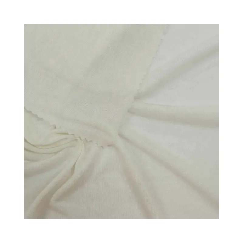 Jerseys de algodón sin elástico Jersey de algodón spandex Jersey de rayas de color spandex de poliéster