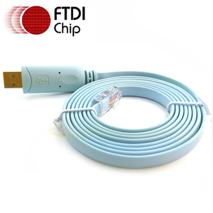 Sinforcon Sn-062370F-1800 6ft FTDI USB RS232 RJ45 giao diện điều khiển cáp đồng tinh khiết bện ETL/FCC chứng nhận cho/máy tính - Product Image 4
