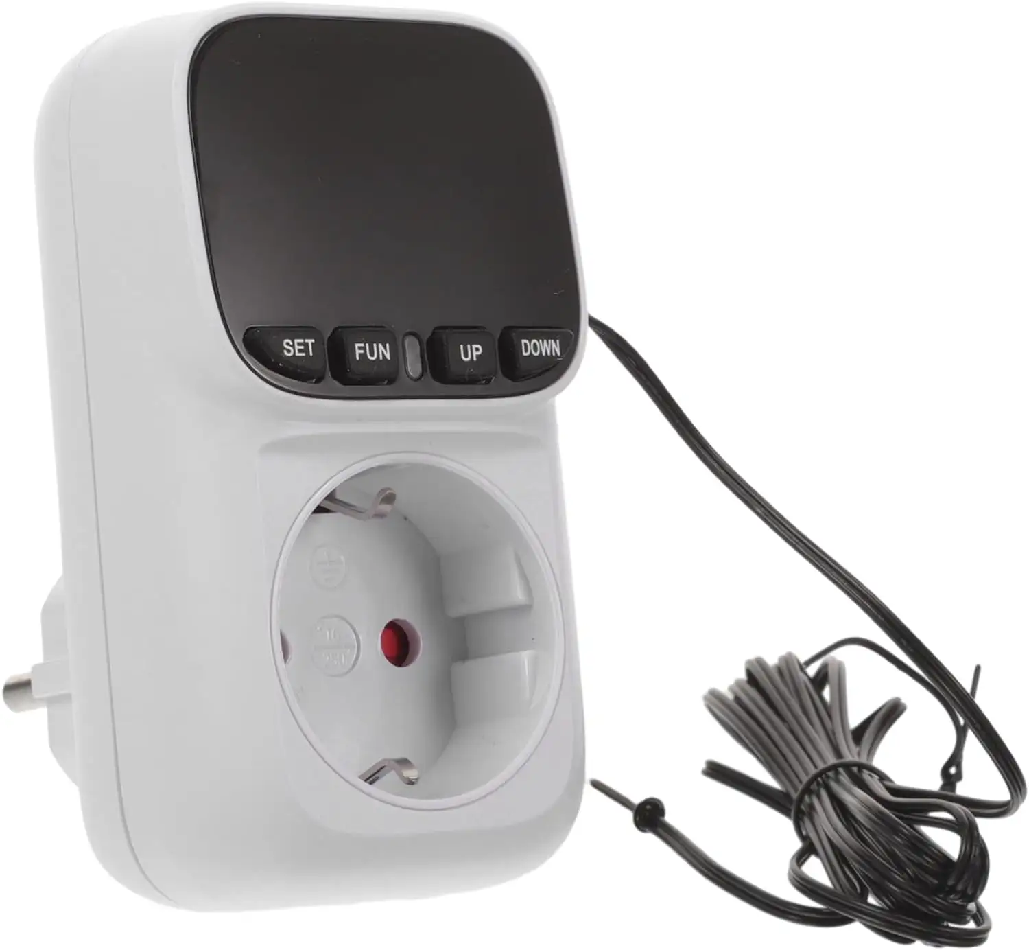 Plug in termostat sıcaklık kumandası dijital termostat çıkış isıtma soğutma kontrol zamanlayıcı arkadan aydınlatmalı ekran abd ab İngiltere AU