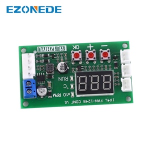 DC12-48VPWMドライバーモジュール12V24V48Vデジタルディスプレイ4線式PWMPCCPUファン温度コントローラースピードガバナーモジュール5A - Product Image 6