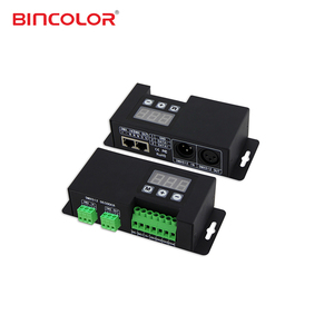 BC-854 3年保証CC XLR-3R 4チャンネルRGBW LED DMX512パワーデコーダーコントローラーポート/RJ45ポート/端子台付き - Product Image 3