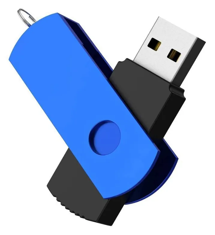 أفضل بائع محركات أقراص فلاش USB بتصميم دوار: Mb 1 2 4 8 16 32 64 GB شعار مخصص USB Sticks