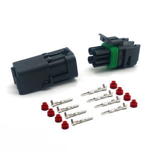 Hot Sale High Performance <strong>Delphi</strong> 6-Pin 12010975 12015797 Automotive <strong>Connector</strong> 1 2 3 <strong>4</strong> 6 Pin Rectangular <strong>Connector</strong> Male to Female - Product Image 3