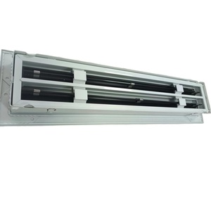 Difusor de ranura lineal de aluminio HVAC de diseño moderno con función de control de temperatura hecho de aleación de aluminio duradera - Product Image 6