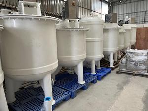 2000lバッチppタンクミキサーポリプロピレン防食混合タンク酸およびアルカリ化学製品用プラスチックリアクタータンク - Product Image 3