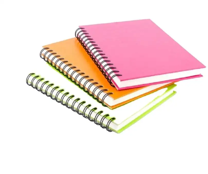 Cuaderno espiral A5 B5 con tapa de 2024 PP, cuaderno planificador diario con tapa de plástico, fabricante
