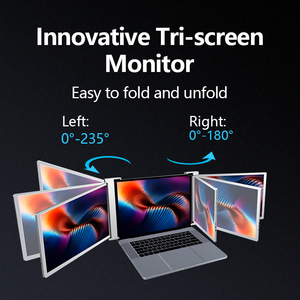 14 Inch Portable Touch Screen <strong>Monitor</strong> with Stand 2nd &amp; 3rd <strong>Display</strong> Folding Lapdock All in One <strong>Computers</strong> with IPS Panel - Product Image 5
