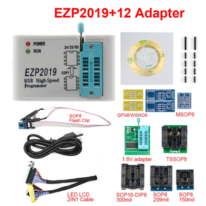 EZP2019 Hochgeschwindigkeits-USB-SPI-Programmierer Support24 25 93 EEPROM 25 Flash-BIOS-Chip mit 12 Adaptern - Product Image 2