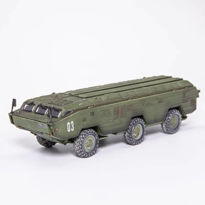 1:72 ölçekli Model Unisex rus SS-21 dairesel nokta taktik füze roket başlatıcısı Metal zırhlı Tank araç koleksiyonu oyuncak - Product Image 2