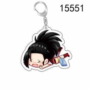 Thời trang Anime My <span class=keywords><strong>Hero</strong></span> <span class=keywords><strong>ACADEMIA</strong></span> Keychain Acrylic đôi mặt Móc chìa Khóa Phụ Kiện phụ nữ người đàn ông đồ trang sức quà tặng - Product Image 6