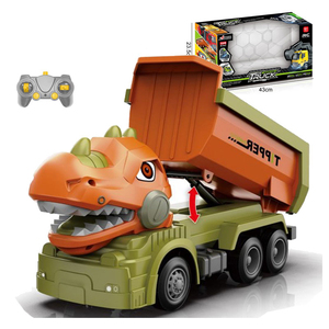 1:14 yeni varış Juguetes simülasyon kabuk mühendisi inşaat araç makinesi RC dinozor canavar DAMPERLİ KAMYON modeli çocuklar için - Product Image 5
