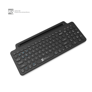 OEM personalizado 2,4G y Bluetooth Mini teclado de membrana inalámbrico con ranura para tarjeta - Product Image 4