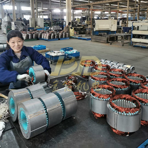 Motor AC 380V 50HZ daya rendah 3KW desain anti-tetes pabrik dengan sertifikasi CE Motor derek tiga fase dengan harga rendah - Product Image 3