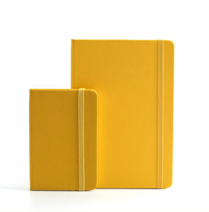 Venta al por mayor personalizado A5 PU cuero diario cuaderno correa elástica cuaderno de notas con logotipo de marca impresa cubierta de papel Bloc de notas - Product Image 2