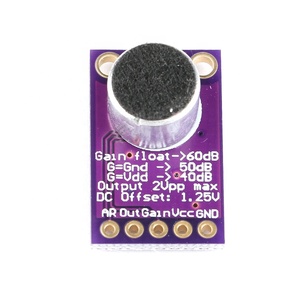 MAX9814 Automatic Gain Control MIC <strong>Microphone</strong> Sound Amplifier Board <strong>For</strong> <strong>Arduino</strong> MAX9814