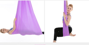 Võng Vải Lụa Trên Không Thoải Mái Cao Cấp, Võng Đi Bộ Hai Xích Đu Bán Chạy Theo Yêu Cầu - Product Image 3