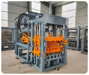 Piccolo investimento grande profitto QT 4-15 macchina semiautomatica per la produzione di mattoni a blocchi cavi