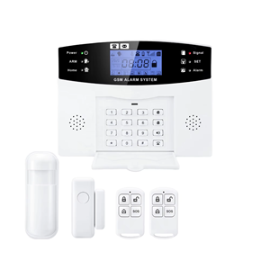 Pantalla de visualización de reloj de tiempo LCD de plástico portátil con WiFi y alarma 4 GSM - Product Image 1