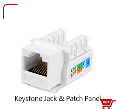 6类8P8C RJ45 90 180度UTP梯形插孔网络模块rj45 6类梯形插孔 - Product Image 4