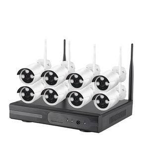 2MP 1080p户外安全闭路电视系统8通道子弹摄像机4CH无线NVR套件图雅AI IP/Wifi网络OEM可定制 - Product Image 6