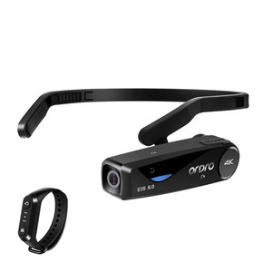 ヘッドマウント4KVlogDVカメラEIS6.0内蔵1000mAhバッテリーサポートWiFiコントロールとスマートウォッチハンズフリー撮影
