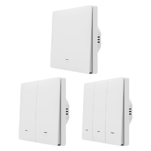 TUYA WIFI Smart illuminazione interruttori a muro pulsante 1/2/3 bande Smart switch supporto Alexa, personalizzazione del controllo vocale Google - Product Image 5