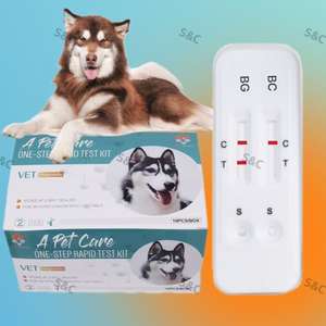 <span class=keywords><strong>Test</strong></span> combiné FIV/FELV/Corona/Heartworm pour vétérinaire - Product Image 2