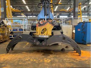 360 độ ROTARY thủy lực gỗ vật lộn <span class=keywords><strong>log</strong></span> vật lộn Rock vật lộn file đính kèm máy móc Xây Dựng Công Trình - Product Image 5