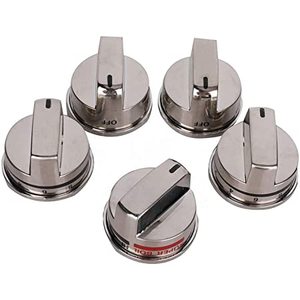 4 (Ebz37189611) घुंड़ और 1 (Ebz37189609) सुपर उबालना बर्नर रेंज नियंत्रण समुद्री मील स्टेनलेस स्टील - Product Image 1