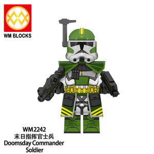 WM6125 Building Blocks Clone <strong>Troopers</strong> 501st Regiment Imperial Stormtrooper Mini Robot Figure Toy Bricks Assembling Doll Present - Product Image 6