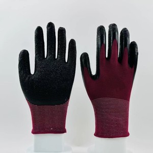 Recommander des gants de sécurité de protection personnelle en latex noir pour l'industrie chimique <span class=keywords><strong>midas</strong></span> gants de sécurité - Product Image 3