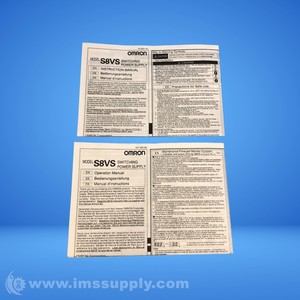 Новый и оригинальный Plc S8VS12024AP ACDC преобразователь питания FNOB PLC Контроллер программирования - Product Image 3