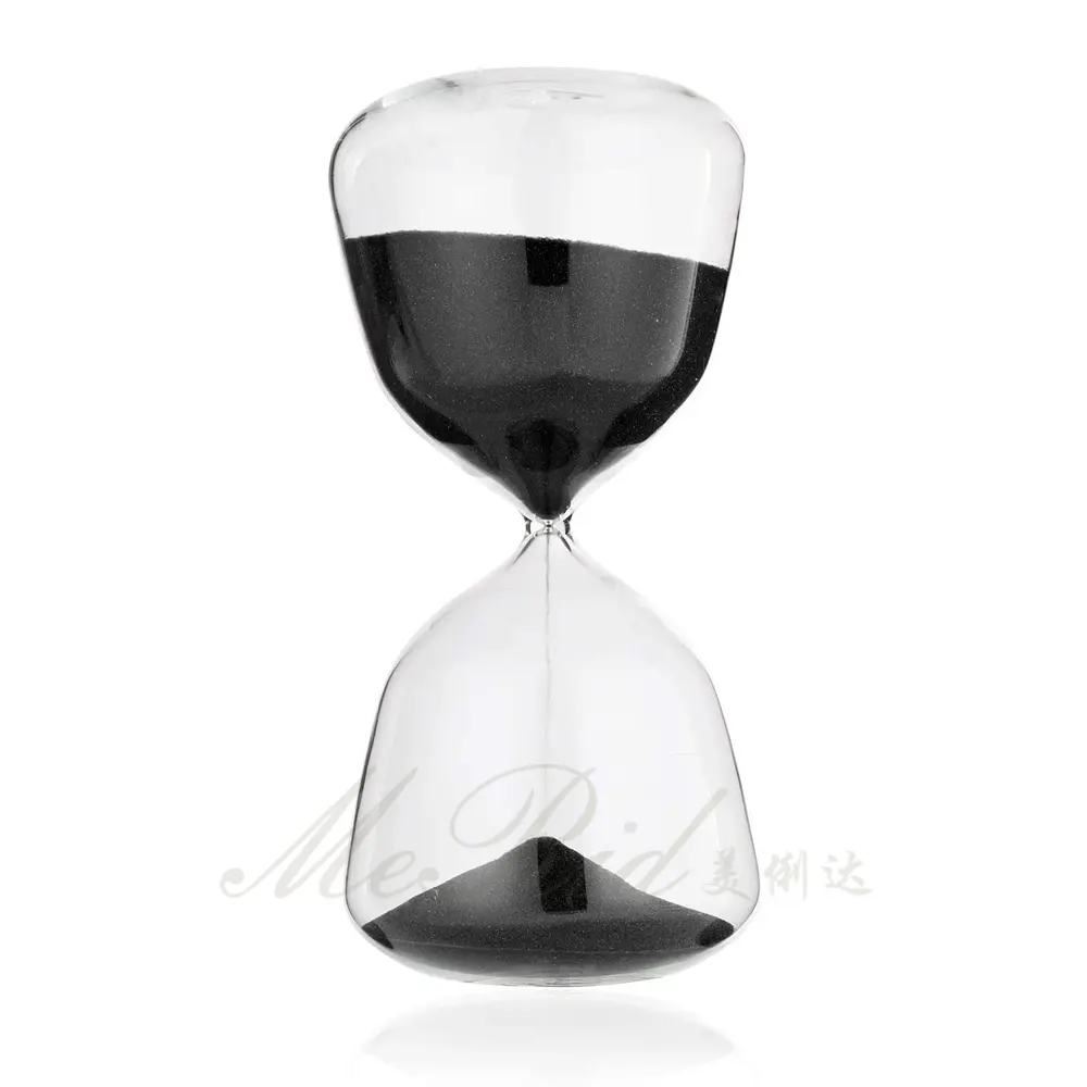 Pas cher clair 2 heures grand sablier en verre