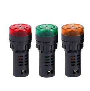 AD16-22SM เตือนแสงและเสียงขนาด12มม. 12V 24V 220V - Product Image 3