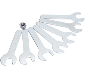 Hot bán Mini đóng dấu Hex duy nhất kết thúc mở cờ lê cờ lê Supper đánh bóng kết hợp Metric OEM tùy chỉnh hộp thép carbon - Product Image 6