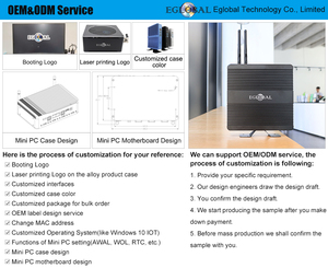 Eglobal Fanless Industrial Mini Pc Win7 XP Linux 12V <strong>Embedded</strong> Box Pc <strong>Computer</strong> Celero 1007U Tiny <strong>Computer</strong> - Product Image 6