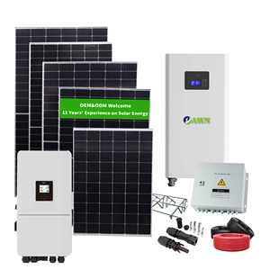 成套5kw太阳能系统发电机套件5000瓦家庭混合太阳能系统 - Product Image 3