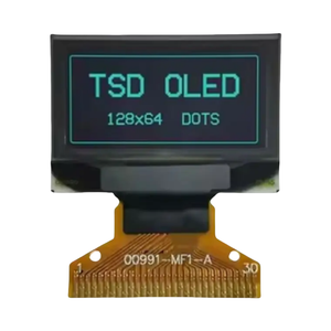 Piccolo 0.96 OLED 128x64 Display LCD rilevatore di radiazioni nucleari giallo/blu con moduli di carta elettronica di tipo PMOLED - Product Image 3