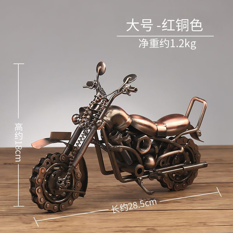 Moto grande - cobre rojizo