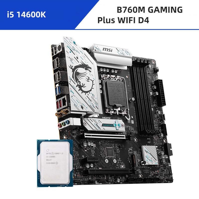 I5 14600K+MSI B760M GAMING plus WIFI D4