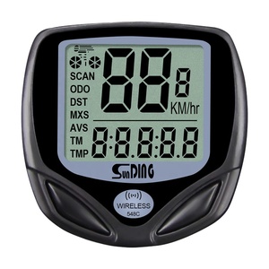 Multi <strong>Functions</strong> <strong>Wireless</strong> <strong>Cycling</strong> <strong>Computer</strong> Smart Backlight Bike Speedometer Portable LED Screen <strong>Wireless</strong> Bicycle <strong>Computer</strong> - Product Image 1