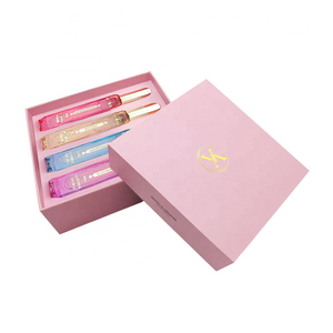 Custom Plain Hard pink <strong>Paper</strong> <strong>10ml</strong> Vial Oil Perfume Discovery Packaging <strong>Box</strong> for Small Sample Vials <strong>Bottles</strong> Set - Product Image 4