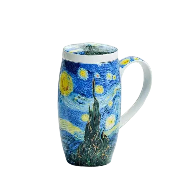 Nuit étoilée bleue